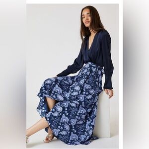 Hutch Wrap Maxi Skirt - size M . NWT